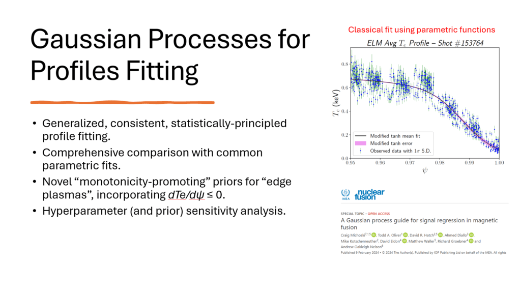 Gaussian Processes for Profiles Fitting - Sapientai